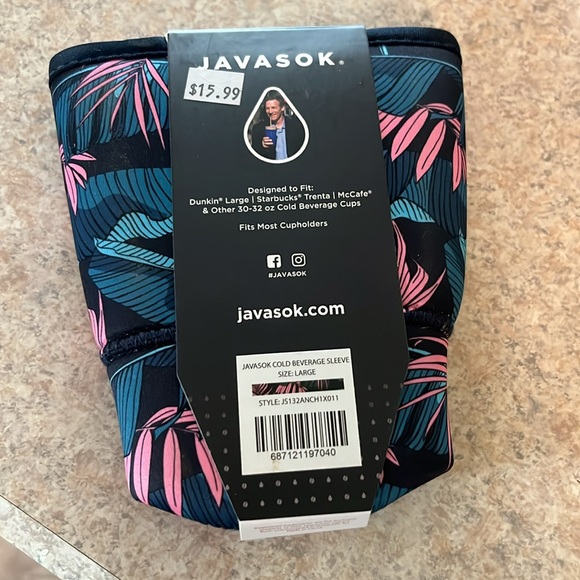 Java Sok cold brew holder tropical - Picture 2 of 3